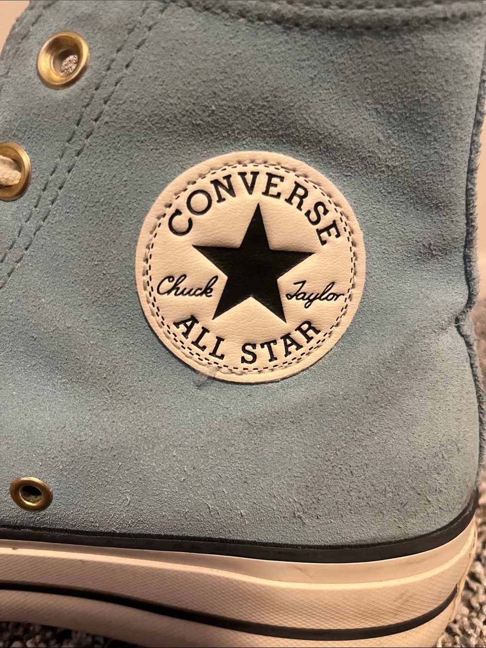 Blue Platform Converse - Picture 2 of 9